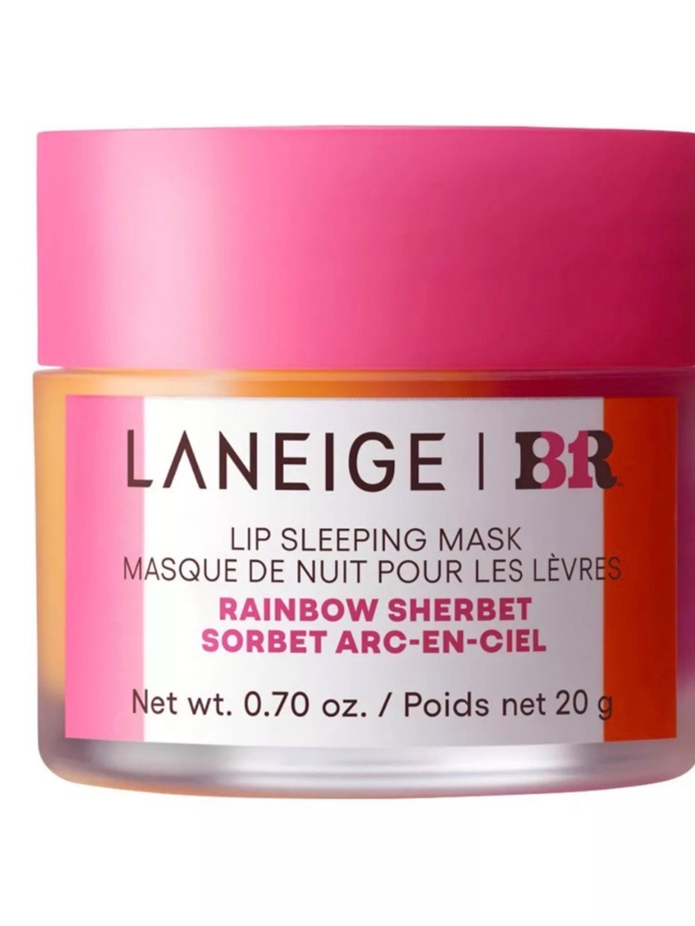 LANEIGE x Baskin Robbins Rainbow Sherbet Lip Mask